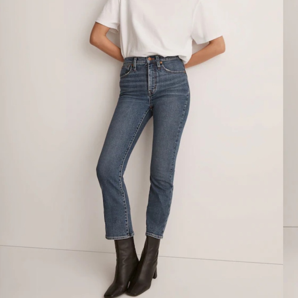 NWOT Madewell Cali-Demi Boot Jeans